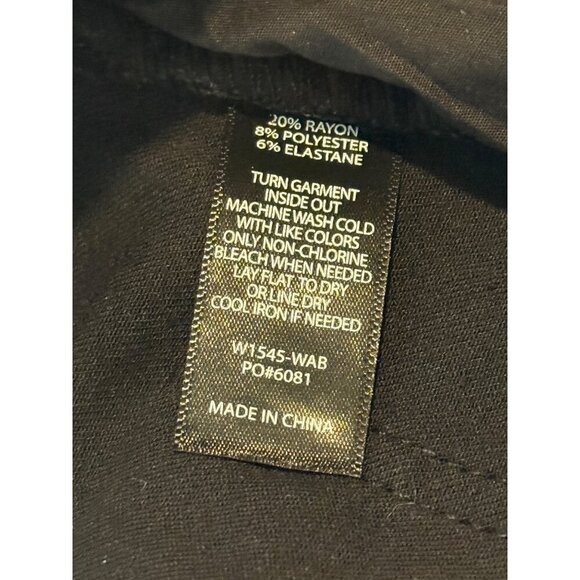 Betabrand Women's Four Pocket Skinny Yoga Denim Black Pants Size Small NIB - Picture 6 of 7